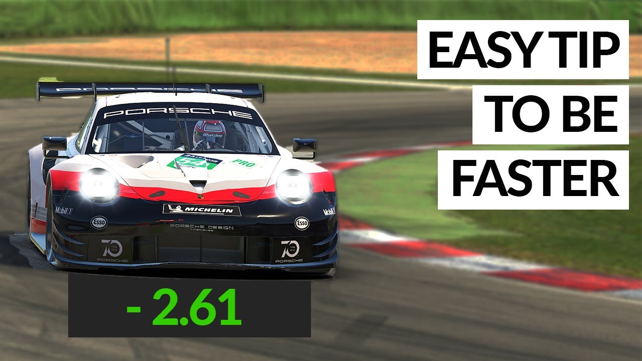 Mickulo's tweet card. THE Sim Racing Technique You Need to Know