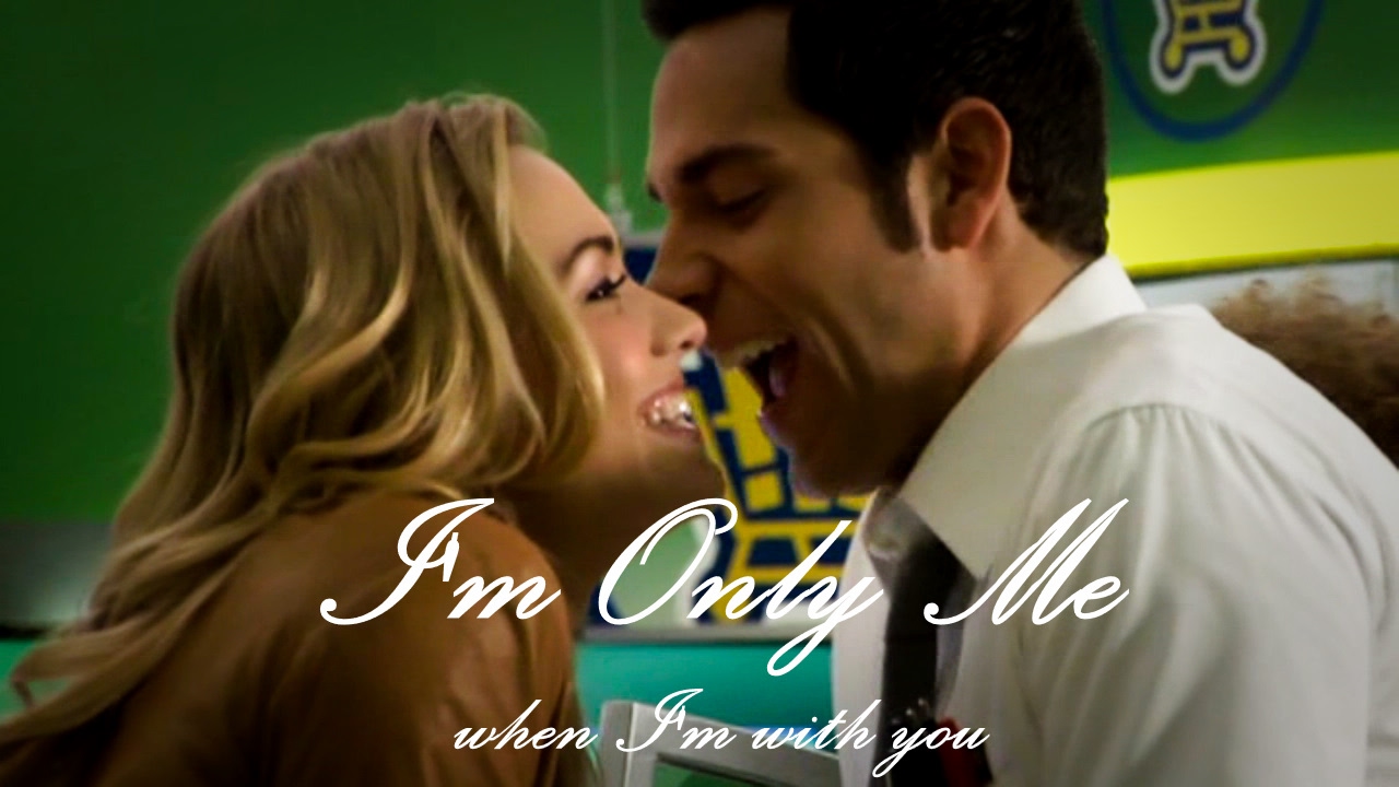 sagitur1923's tweet card. Chuck/Sarah - I'm Only Me When I'm With You