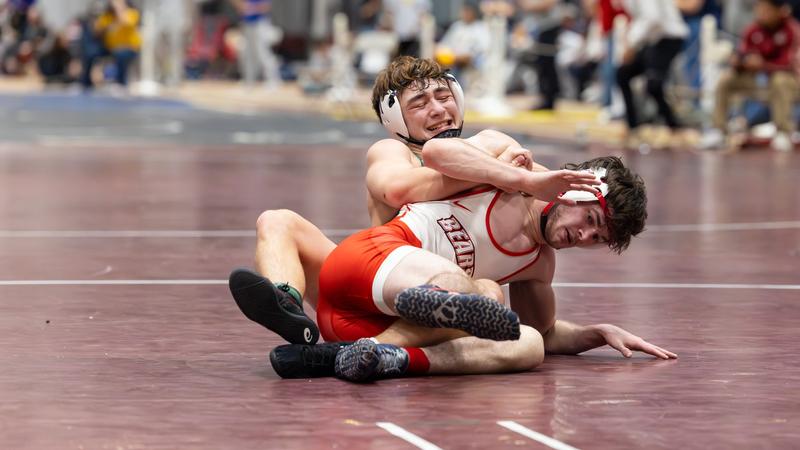 PSUPanthers's tweet card. SPRINGFIELD, Mass. – Freshmen Gabriel Berger (Shoreline, Wash.) and Thiago Delacruz (Hebron, Conn.) secured their first collegiate wins as the Plymouth State University wrestling team competed at the...