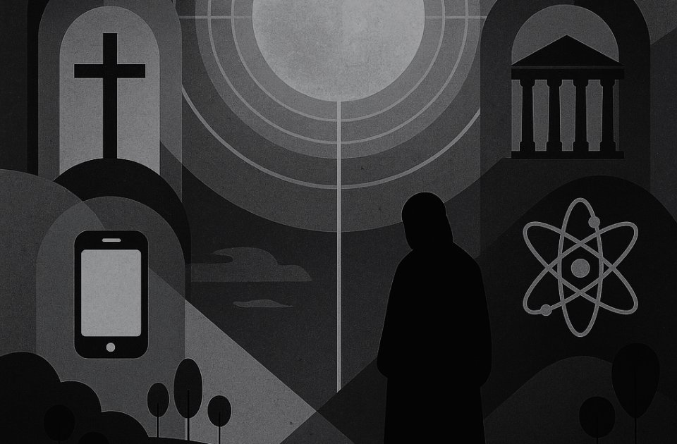 vaalsalya's tweet card. How techno-mysticism is erasing human accountability and erecting AGI as a divinity