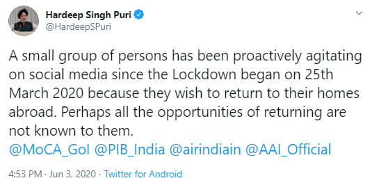 NRI_STUDENT's tweet card. I am one of those Indians who stand up for my government whenever people criticize our Indian government. I question those people instead…