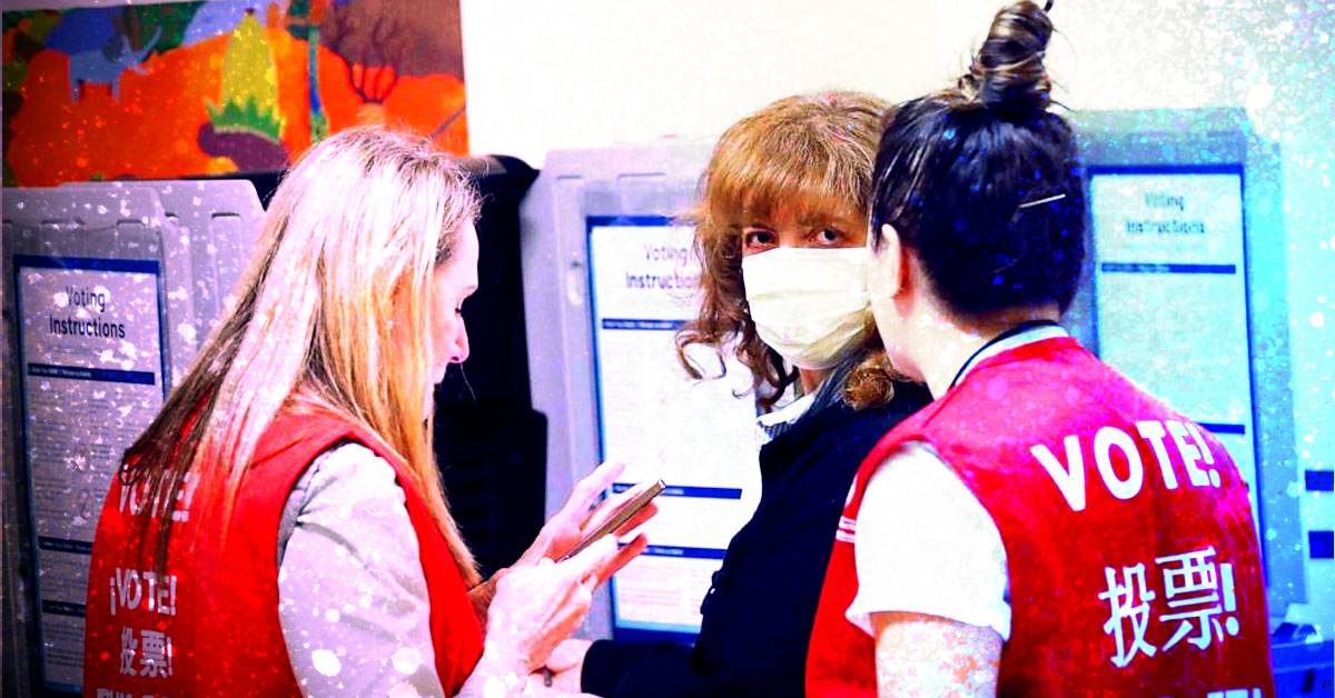 LexVocoder's tweet card. Tell Congress: Let us vote by mail during the Coronavirus pandemic