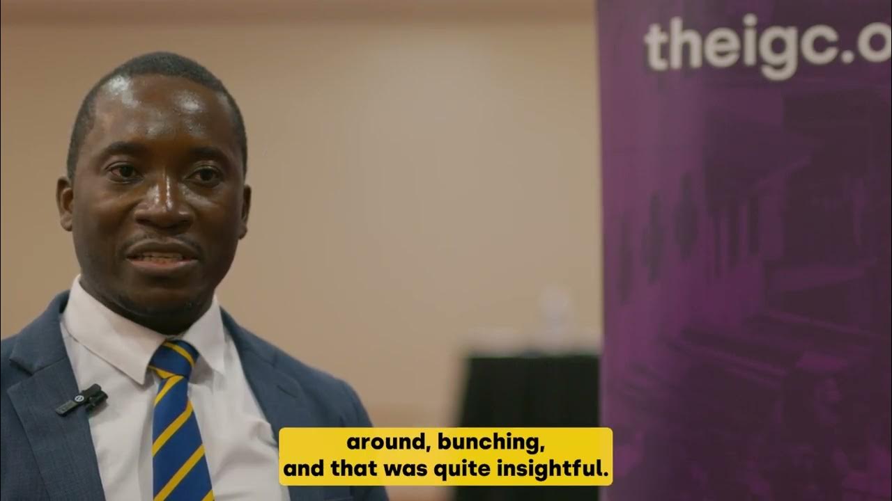 The_IGC's tweet card. Taxing Smarter Voxpop - Kangwa Musole, Assistant Director of the ZRA|...