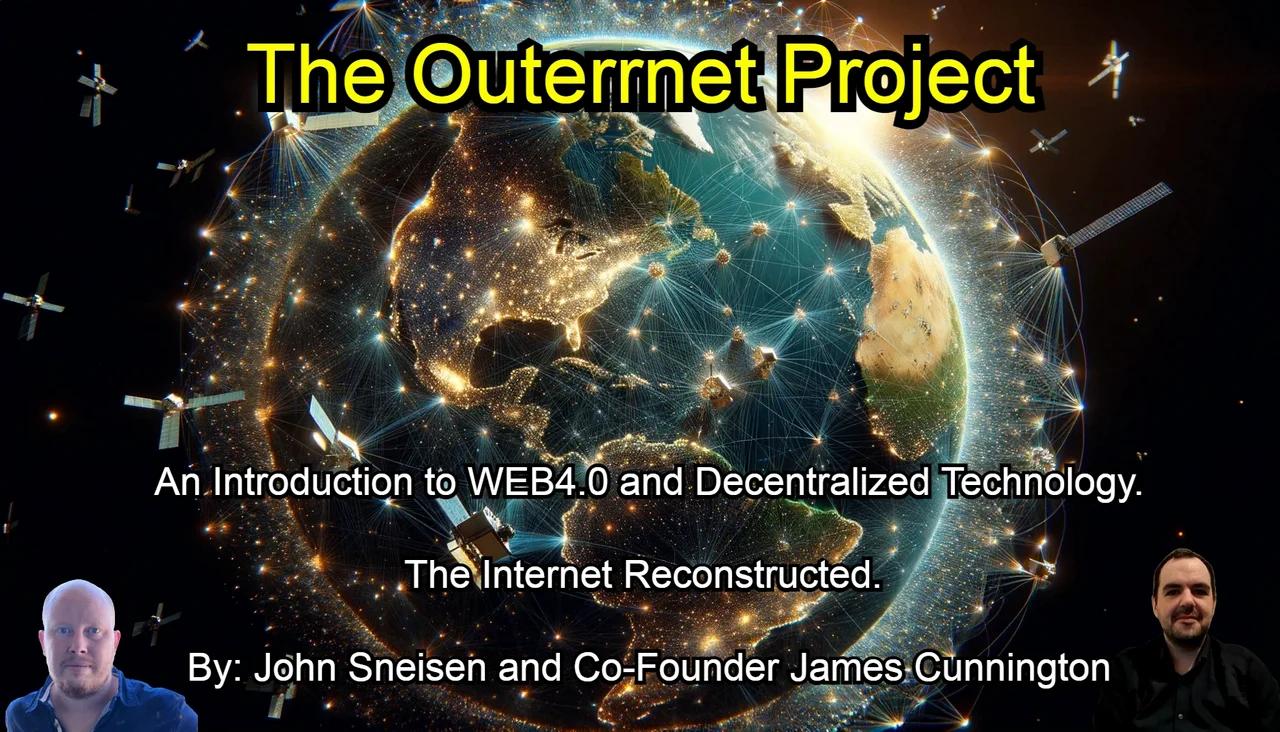 OuterrnetMain's tweet card. The Outerrnet Project: An Introduction to WEB4.0 and Decentralized...