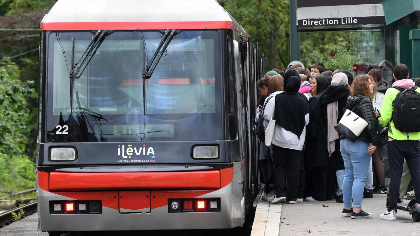 M_Chassignet's tweet card. Le tracé du tramway validé par la métropole de Lille en 2022 évitant le boulevard...