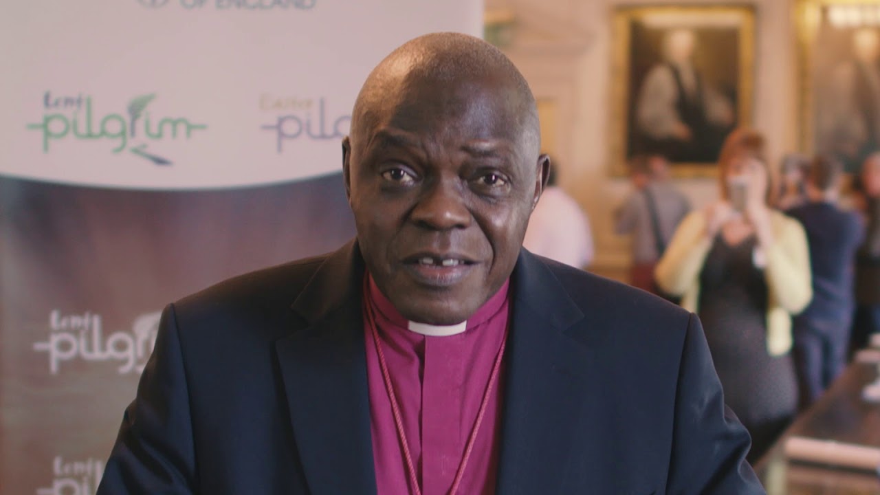 JohnSentamu's tweet card. Archbishop of York #LentPilgrim message