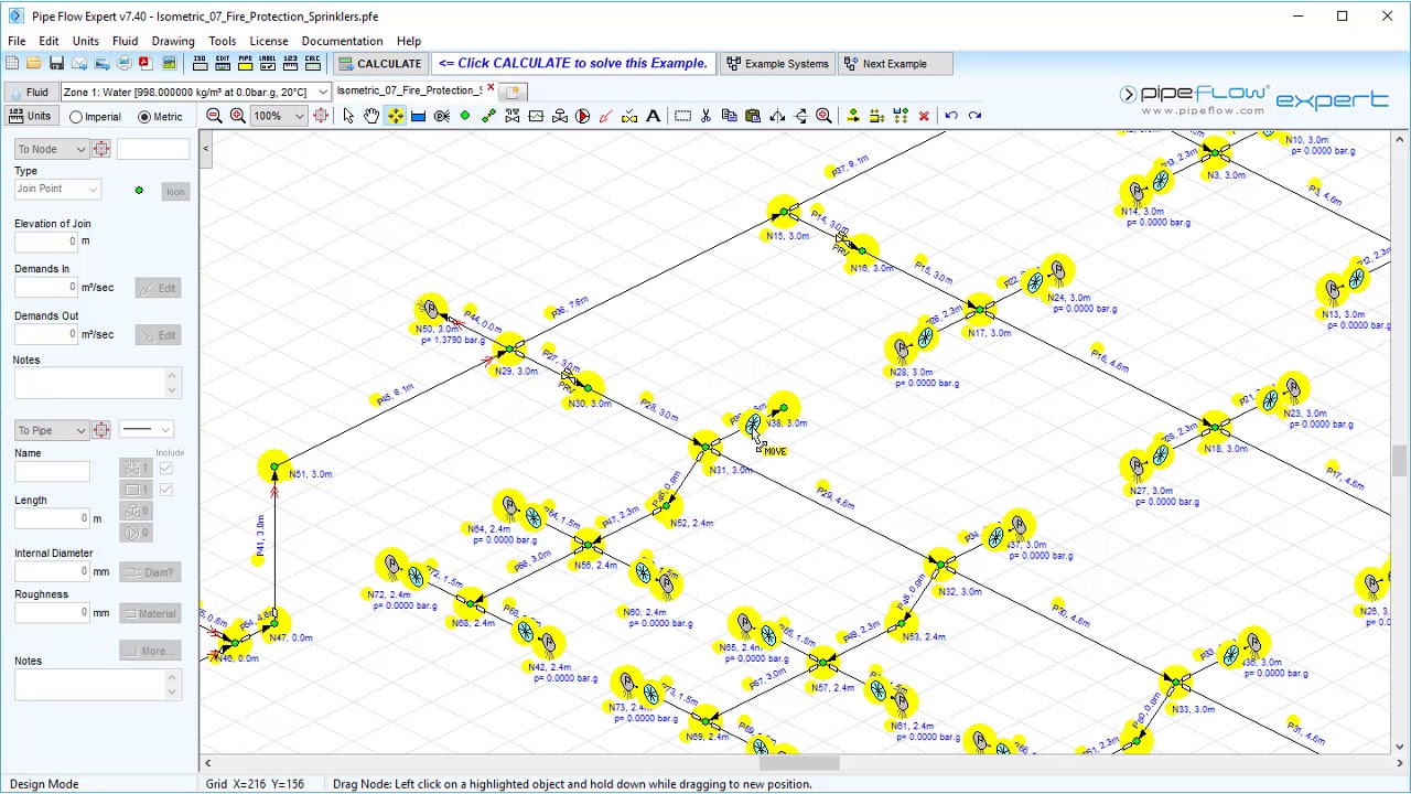 turefen's tweet card. Pipe Flow Expert Software Quick Tip Adding Component Sprinkler K