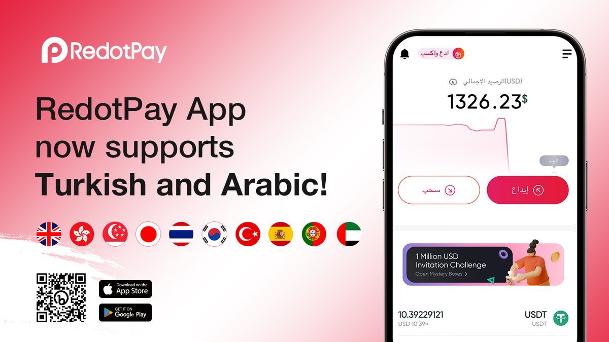 qcess_1's tweet card. Dear Shinobi x RedotPay Users,