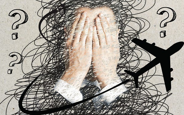 TechGeekFest's tweet card. Gaslighting by Airline Makes Me Question My Sanity. Did the Plane Fly or Not?