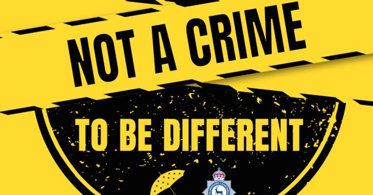 electricbrolly's tweet card. Electric Umbrella (feat. Hertfordshire Constabulary)