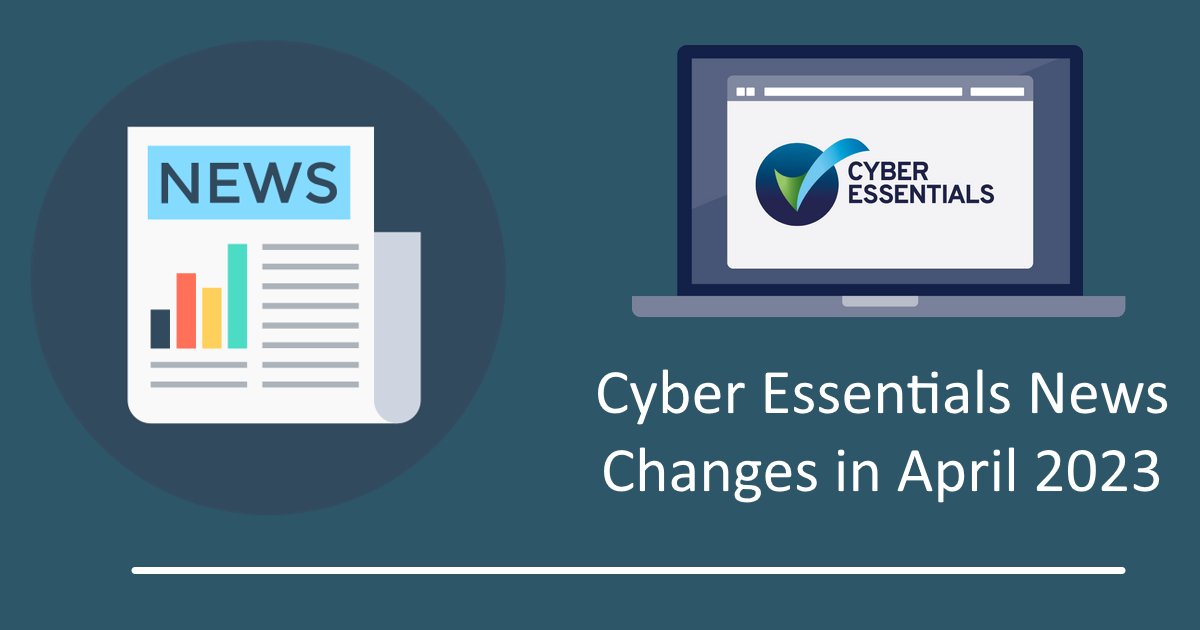 MearTechnology's tweet card. In April 2023, the UK government’s Cyber Essentials program will update its technical requirements to help small businesses protect against common cyber threats. The update is part of a regular...