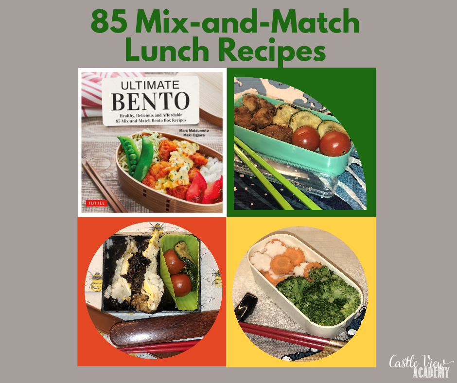 CCastleView's tweet card. Say goodbye to boring lunches-turn your meal into a creative experience and be the envy of your friends with delicious, healthy, and affordable recipes #UltimateBento #LunchGoals #Bento #tuttlebooks