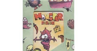 TheBoardgameBot's tweet card. Monster Parade shows a series of monsters (repeated several times throughout the deck, with different colors and favorite foods). Each player receives nine cards, revealing the first and placing it...