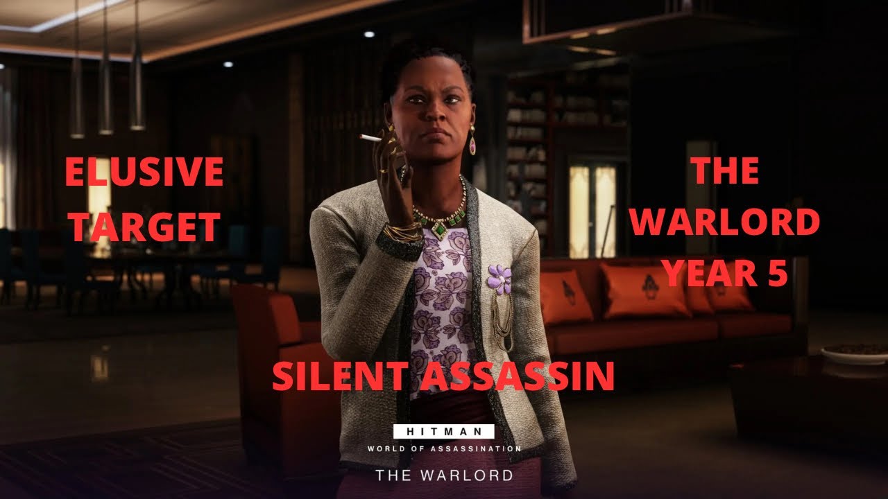 ShannonAlcorn's tweet card. Hitman: WoA - The Warlord (Elusive Target) Year 5 - Silent Assassin