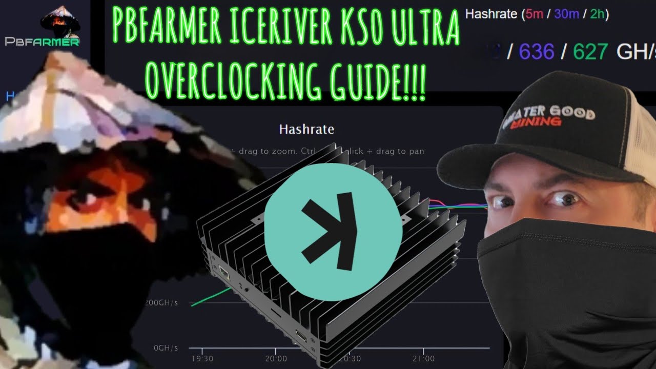 Gr8erGoodMining's tweet card. NEW! Iceriver KS0 Ultra Kaspa ASIC Overclocks from PBFARMER! (KS0 Pro...