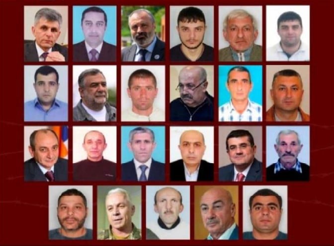 valerieboyer13's tweet card. Parce qu’ils sont Arméniens     Ils sont militaires capturés sur le terrain de la guerre lors des 2 dernières agressions de l’Artsakh par l’armée azerbaïdjanaise, ou civils, malade kidnappé du...