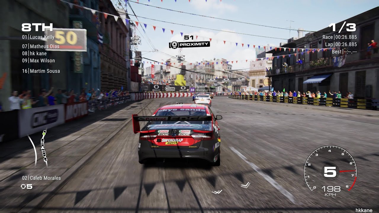 hkkaneGAME12's tweet card. GRID (2019) Career Mode PC Gameplay P.51