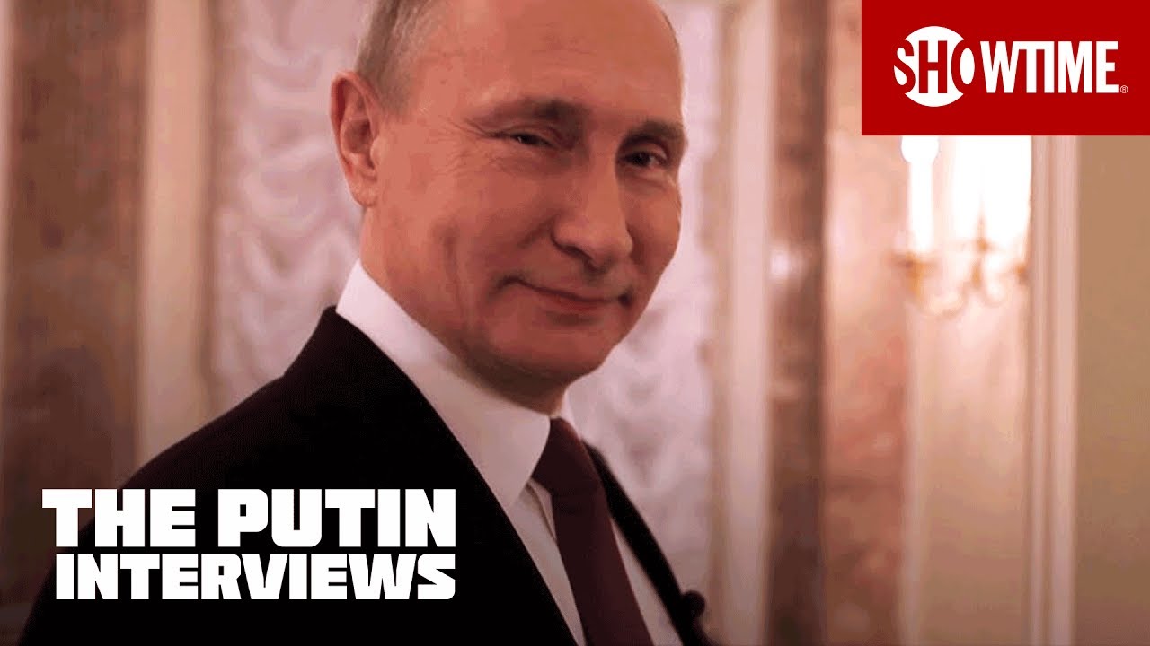 TheOliverStone's tweet card. The Putin Interviews | Teaser Trailer | Oliver Stone & Vladimir Putin...
