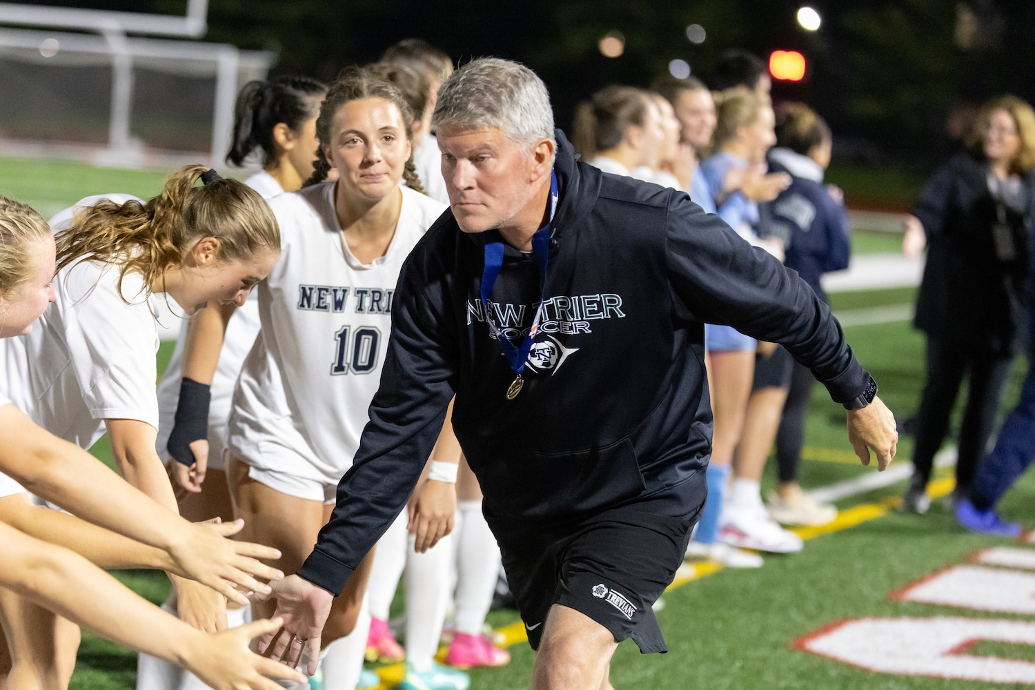 TheRecordNS's tweet card. New Trier girls soccer is a winning program — an .844 winning percentage over 28 years is impossible to dispute. The Trevians’ winning is so prolific it often extends beyond the pitch, as it did...