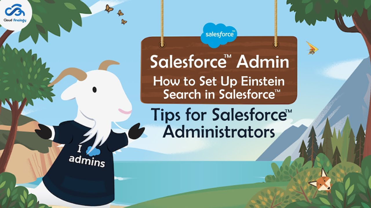 cloudanalogy's tweet card. How To Set Up Einstein Search In Salesforce | Tips For Salesforce...