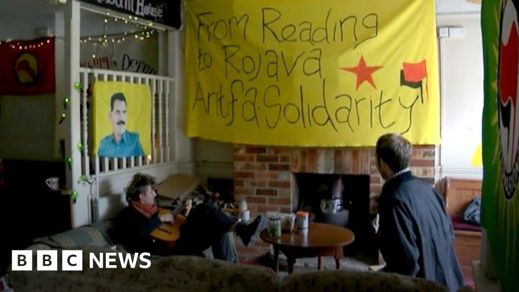 vvanwilgenburg's tweet card. Squatters living in a derelict pub are offering support to the Kurdish community.