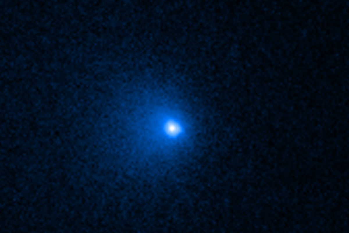 Independent's tweet card. Vast object is falling towards the middle of the solar system – but will stop before it reaches us