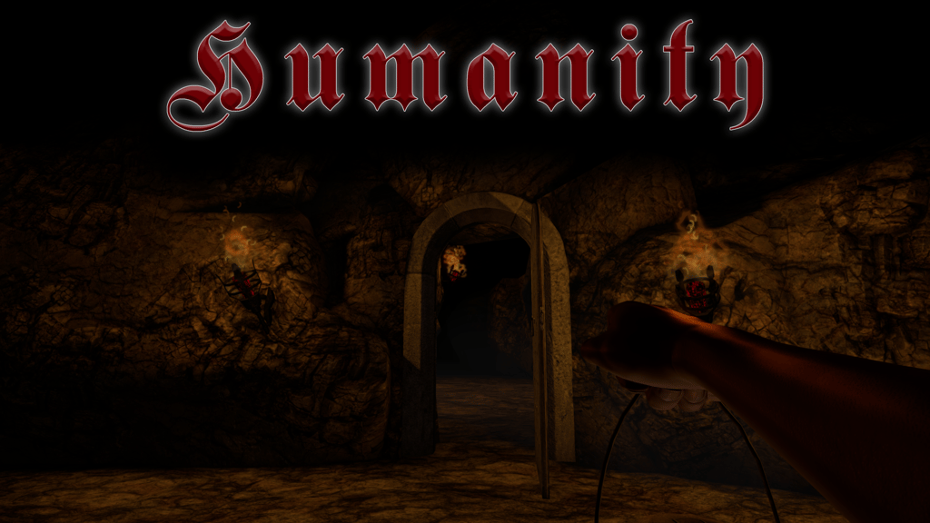 HG_Discontinued's tweet card. Humanity is a Horror Adventure game made with Unity. It is inspired by games like Amnesia and based on real historical events!