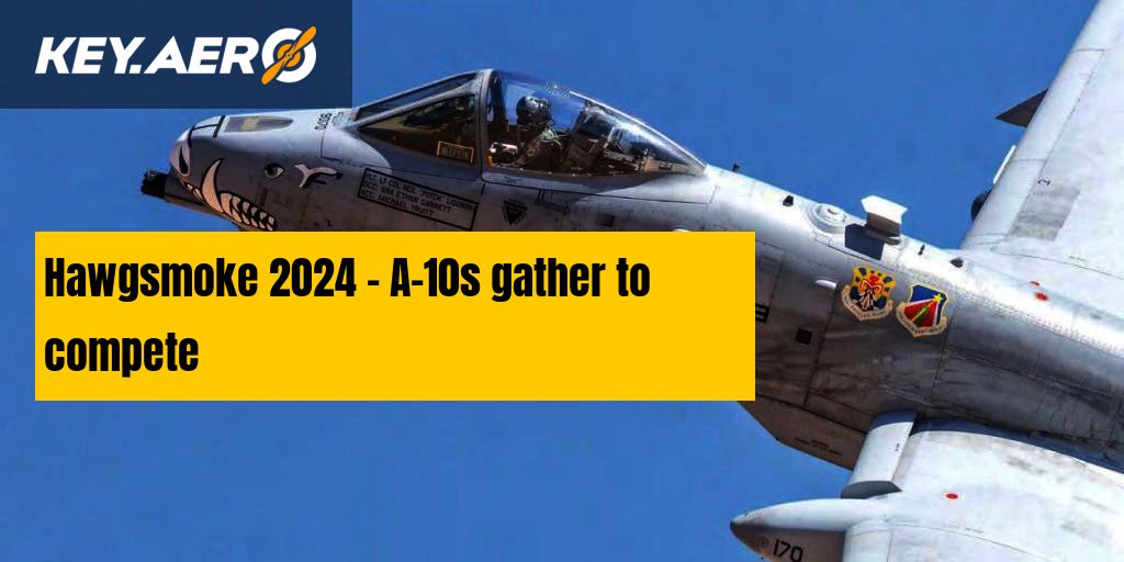 key_aero's tweet card. As the last of the USAF’s A-10s gathered for the ‘Hawgsmoke’ competition, Joe Copalman was on hand to witness the Warthogs in action for what might be the final time