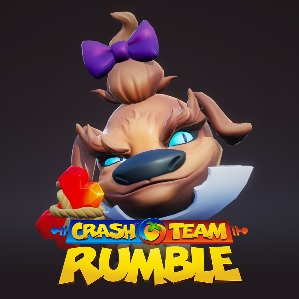 SirSturm's tweet card. I had the pleasure to work on this skin for Ripto in "Crash Team Rumble". Thanks to Airborn Studios and Toys for Bob for the opportunity! Concept by Christian Schob https://www.artstation.com/chris...