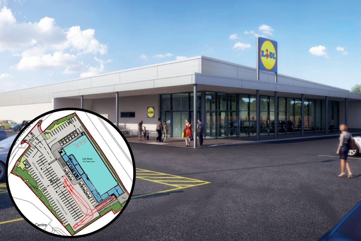Kettering_Local's tweet card. Discount shopping giant Lidl has been given the go ahead for plans to build a new supermarket on the edge of Burton Latimer.