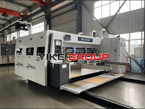 YIKE_GROUP's tweet card. lead edge flexo printer slotter stacker machine from YIKE GROUP