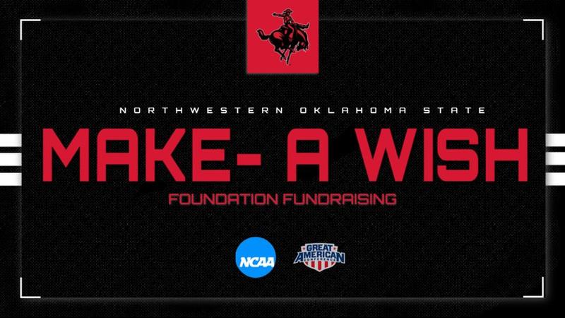 NWOSUAthletics's tweet card. ALVA, OKLAHOMA - Division II schools across the country have spent part of the last academic year in 2020-2021 raising money with the Make-A-Wish® Foundation, in which the Division II and Make-A-Wish...