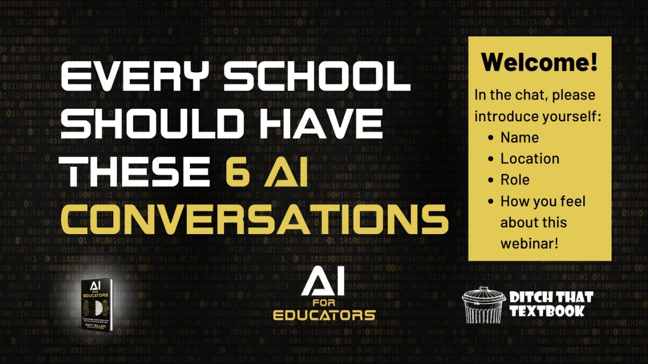 MySpark_Sdirc's tweet card. Every School Should Have These 6 AI Conversations
