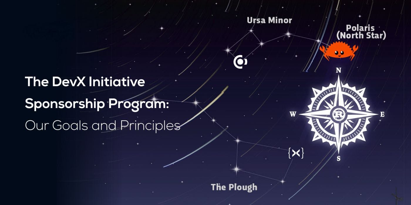 Concordium's tweet card. DevX Initiative Sponsorship program is here and focuses on the individuals who have worked passionately to make Rust what it is today. Read to know more.