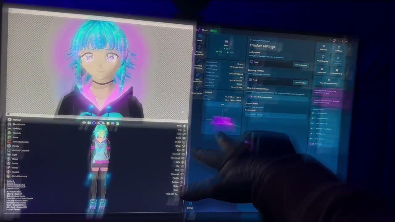 VemtechApp's tweet card. VTuber Possessed by a Jazz Hand 🎷👋