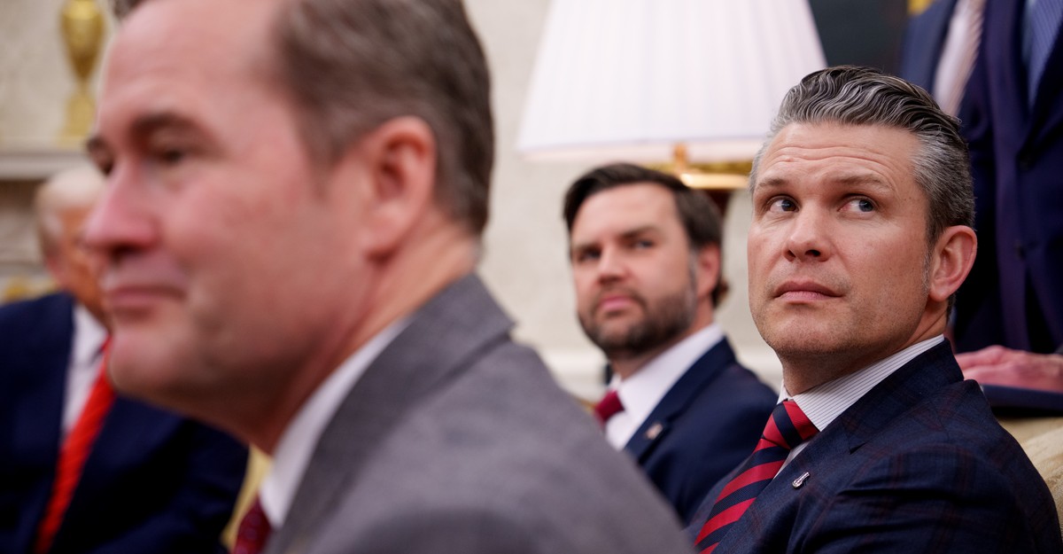 TheAtlantic's tweet card. U.S. national-security leaders included me in a group chat about upcoming military strikes in Yemen. I didn’t think it could be real. Then the bombs started falling.