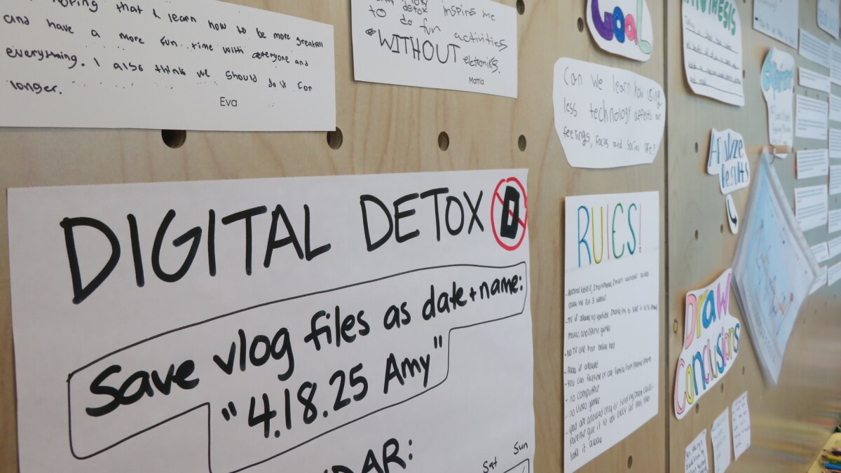 csommerwc's tweet card. A group of Miami fifth-graders embarked on an experiment: a 21-day digital detox. No phone, tablets or video games, with students measuring effects on sleep, focus and social connections. The...