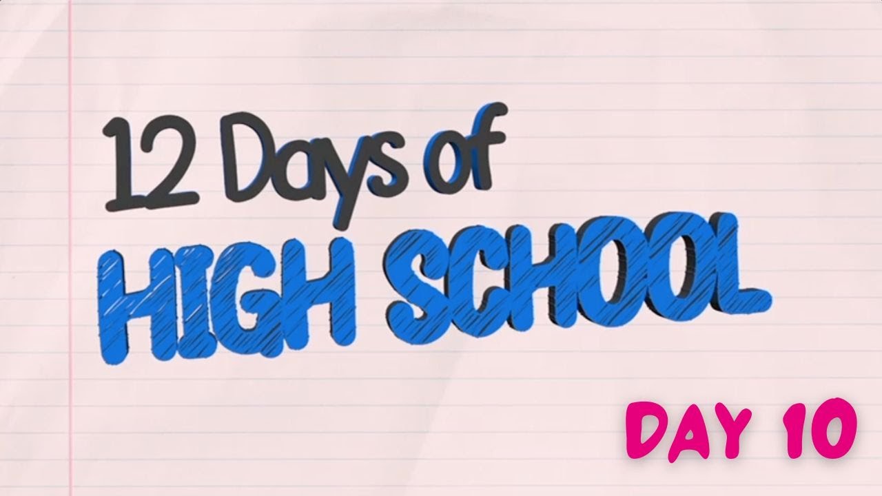 GlasgowRTC's tweet card. 12 Days of High School 2024 Day 10