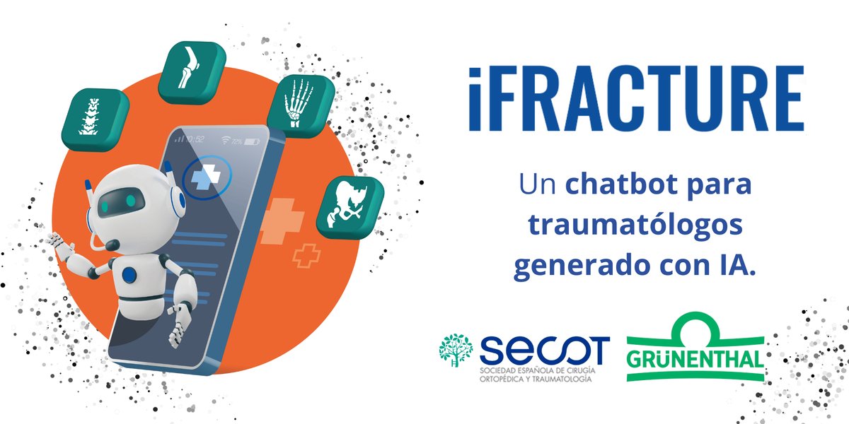 Contraejemplo's tweet card. Este chatbot, que recibe el nombre de iFracture, ha sido desarrollado con inteligencia artificial con el objetivo de contribuir a la mejora de las decisiones adoptadas por los traumatólogos sobre las...