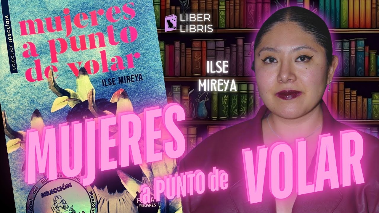 lib8rtad's tweet card. PRESENTACIÓN 📚 MUJERES A PUNTO DE VOLAR 🟣 ILSE MIREYA 🟣🐈‍⬛ LIBER...