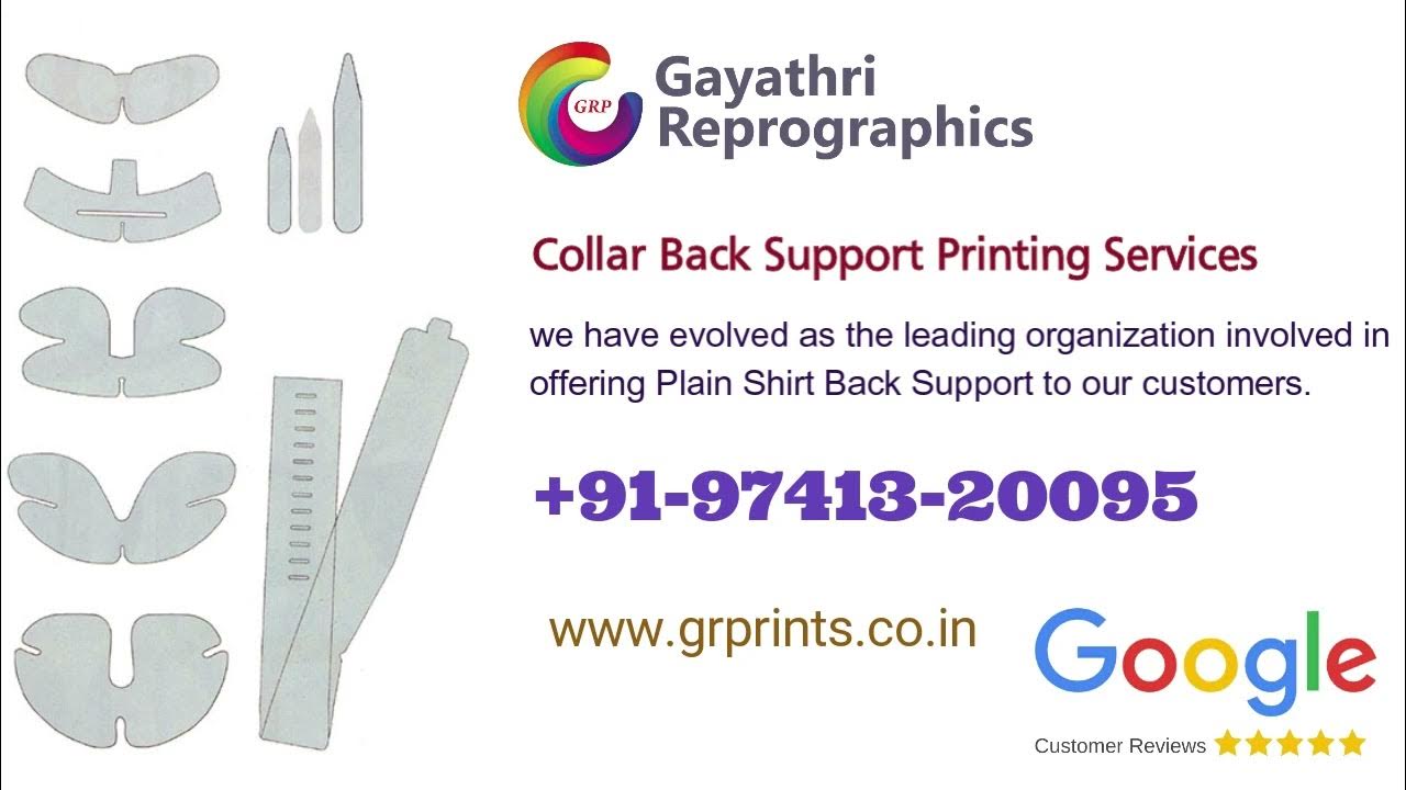 GReprographics's tweet card. Collar Back Support Printing Services Bangalore, Grprints Offset...