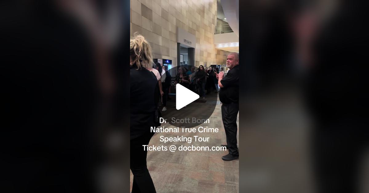 DocBonn's tweet card. 4680 likes, 3 comments. “#liveevent #truecrimecommunity ”