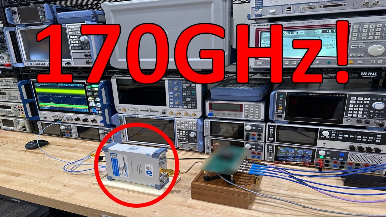 TheSignalPath's tweet card. TSP #238 - Rohde & Schwarz FE170SR D-Band (110 - 170GHz) Sub-THz...