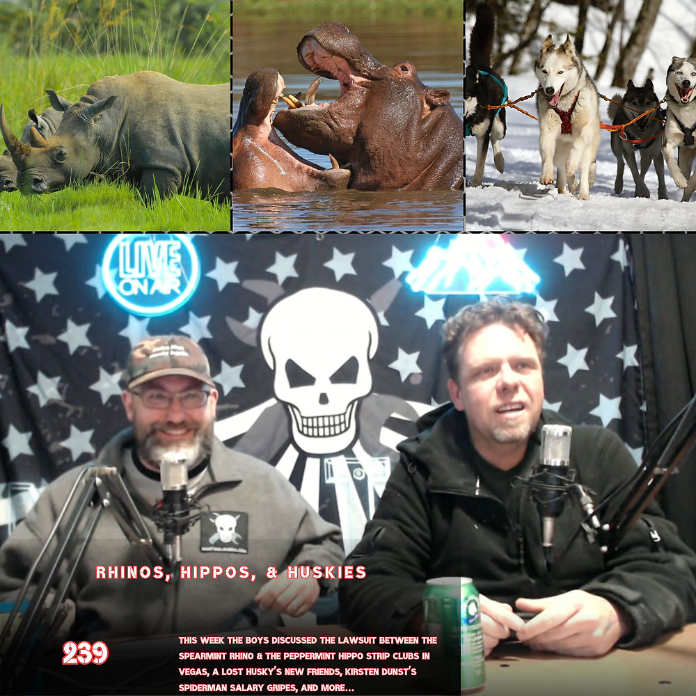 ManToolsMedia's tweet card. This week the boys discussed the lawsuit between the Spearmint Rhino & the Peppermint Hippo strip clubs in Vegas, a lost husky’s new friends, Kirsten Dunst’s Spiderman salary gripes, and more…Watch...