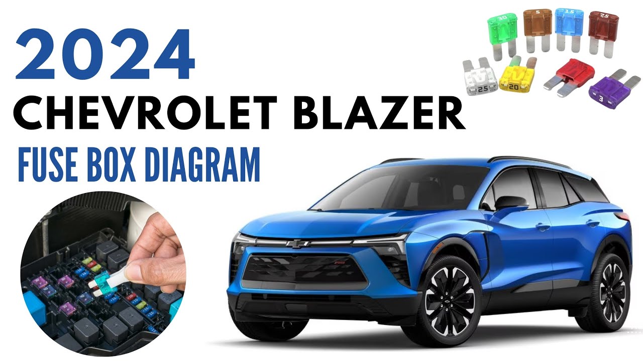 autouserGuide's tweet card. Chevrolet Blazer Fuse Box diagram and location (2021 - 2024) Guide