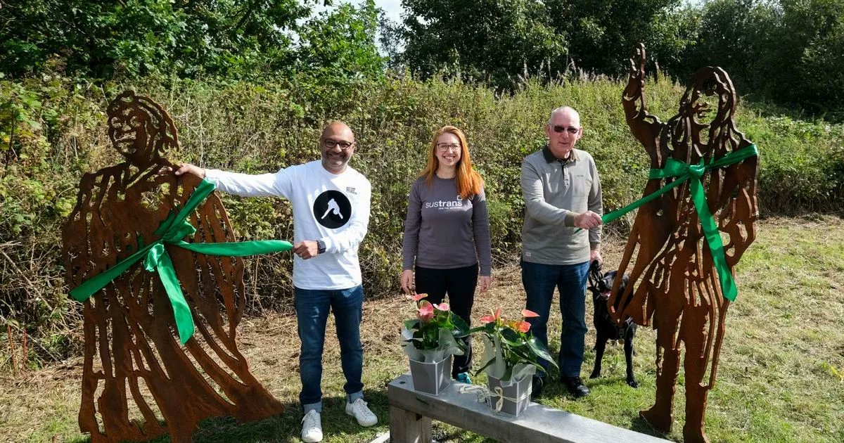 SustransNorth's tweet card. The two women worked for decades in the midst of tragedy