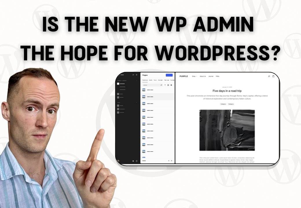 WebhostingToday's tweet card. The classic WordPress admin has barely changed since 2013, making it confusing for new users. The new WP Admin could be the hope WordPress needs to win back growth.