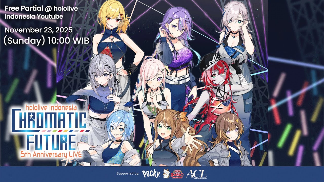 anyamelfissa's tweet card. 【#holoIDChromaticFuture 】Free Partial - hololive Indonesia 5th...
