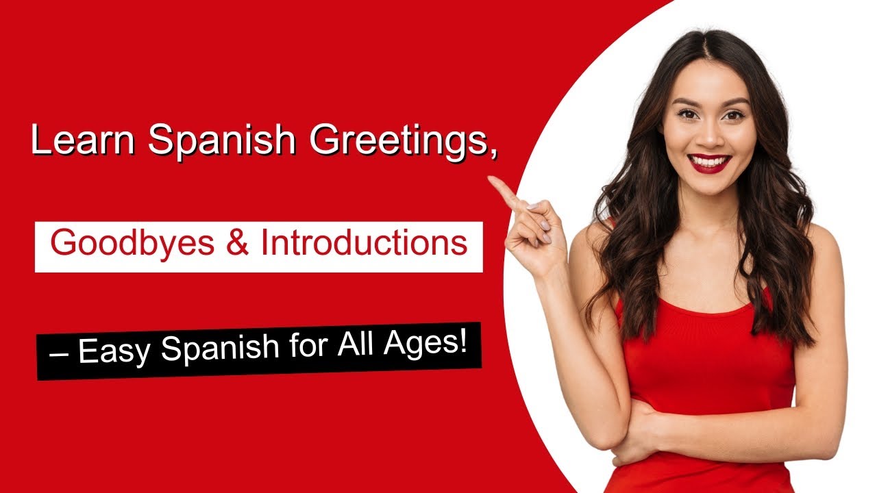 jewecincorg's tweet card. Learn Spanish Greetings & Introductions | Easy Spanish for Beginners...