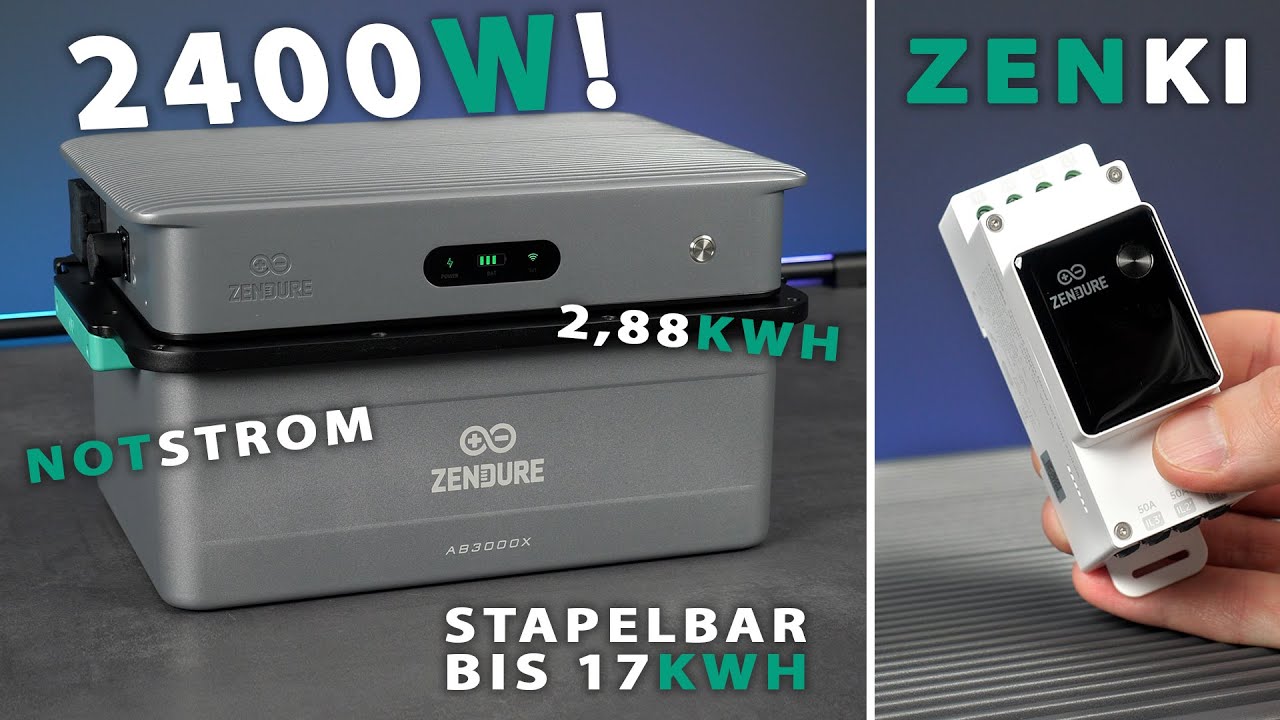 ITRaid's tweet card. AC-gekoppelter Speicher mit richtig Power! 🔋 - Zendure SolarFlow...